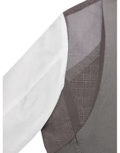 Awearness Kenneth Cole Gray Plaid Slim Fit Sport Coat 7 Awearness Kenneth Cole Gray Plaid Slim Fit Sport Coat -Suit Boutique Shop MW40 14GZ 64 AWEARNESS KENNETH COLE GRAY PLAID ALT5