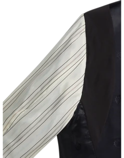 Lauren By Ralph Lauren Classic Fit Sport Coat, Navy Windowpane -Suit Boutique Shop MW40 15L8 01 LAUREN BY RALPH LAUREN NAVY WINDOWPANE ALT3