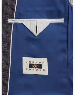 Joseph Abboud Slim Fit Sport Coat, Blue And Plum Plaid 7 Joseph Abboud Slim Fit Sport Coat, Blue And Plum Plaid -Suit Boutique Shop MW40 164R 67 JOSEPH ABBOUD BLUE PLUM PLAID ALT2