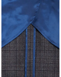 Joseph Abboud Slim Fit Sport Coat, Blue And Plum Plaid 9 Joseph Abboud Slim Fit Sport Coat, Blue And Plum Plaid -Suit Boutique Shop MW40 164R 67 JOSEPH ABBOUD BLUE PLUM PLAID ALT7