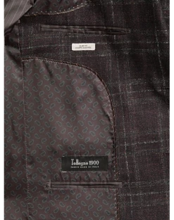 Joseph Abboud Slim Fit Sport Coat, Burgundy Plaid -Suit Boutique Shop MW40 165C 60 JOSEPH ABBOUD BURGUNDY PLAID ALT6