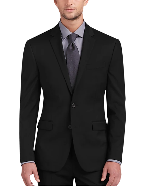 Awearness Kenneth Cole AWEAR-TECH Slim Fit Suit, Black 1 Awearness Kenneth Cole AWEAR-TECH Slim Fit Suit, Black