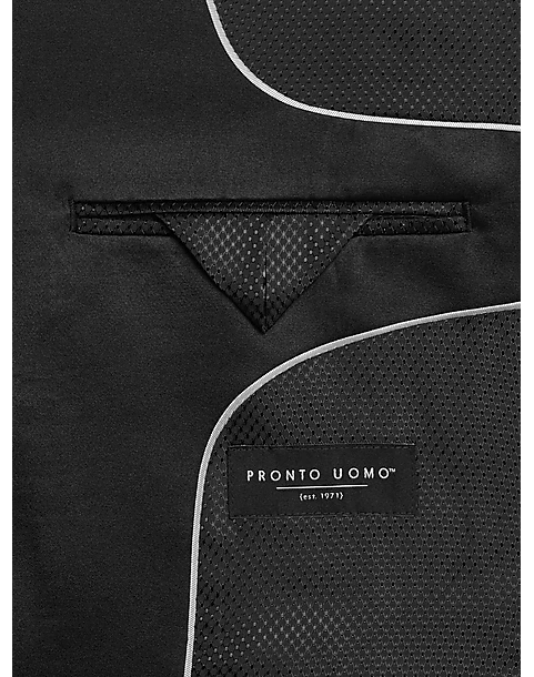 Pronto Uomo Modern Fit Tuxedo, Black 5 Pronto Uomo Modern Fit Tuxedo, Black - Image 5