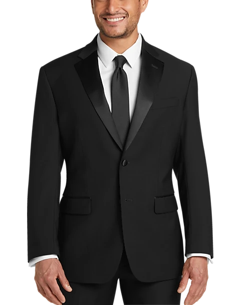 Pronto Uomo Modern Fit Tuxedo, Black 1 Pronto Uomo Modern Fit Tuxedo, Black