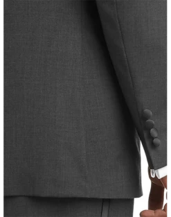 Joseph Abboud Black Label Slim Fit Wool Tuxedo, Gray -Suit Boutique Shop MW40 3GP3 17 JOSEPH ABBOUD BLACK LABEL CHARCOAL GRAY ALT2