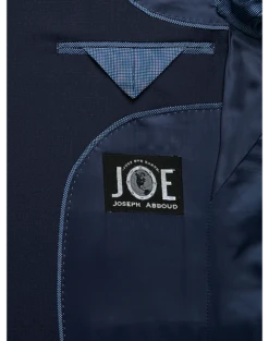 JOE Joseph Abboud Postman Blue Slim Fit Suit -Suit Boutique Shop MW40 3UX8 14 JOE JOSEPH ABBOUD BLUE POSTMAN ALT4