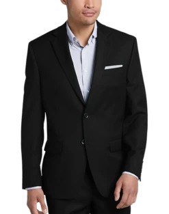 Michael Strahan Classic Fit Suit Separates Coat, Gray