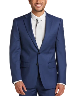 Calvin Klein X-Fit Slim Fit Suit Separates Coat, Blue -Suit Boutique Shop MW40 3V9A 14 CALVIN KLEIN BLUE NEW ALT8