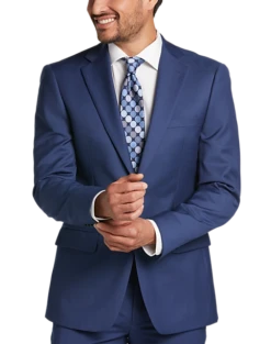 Calvin Klein X-Fit Slim Fit Suit Separates Coat, Blue -Suit Boutique Shop MW40 3V9A 14 CALVIN KLEIN BLUE NEW ALT9