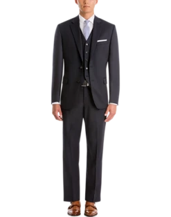 Lauren By Ralph Lauren Classic Fit Suit Separates Pants, Black