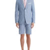 Lauren By Ralph Lauren Classic Fit Suit Separates Short, Light Blue Chambray