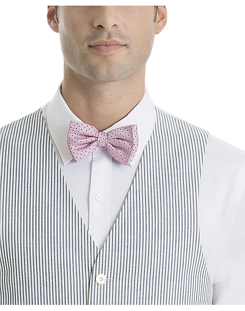 Lauren By Ralph Lauren Classic Fit Suit Separates Vests, Blue & White Seersucker 2 Lauren By Ralph Lauren Classic Fit Suit Separates Vests, Blue & White Seersucker - Image 2