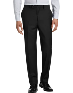Michael Strahan Classic Fit Suit Separates Pants, Black