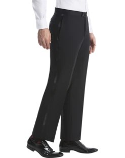 Lauren By Ralph Lauren Classic Fit Suit Separates Tuxedo Pants, Black 6 Lauren By Ralph Lauren Classic Fit Suit Separates Tuxedo Pants, Black -Suit Boutique Shop MW40 3VFD 10 LAUREN BY RALPH LAUREN FORMAL ALT2