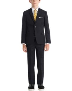 Lauren By Ralph Lauren Boys (Sizes 4-7) Suit Separates Pants, Light Gray Sharkskin