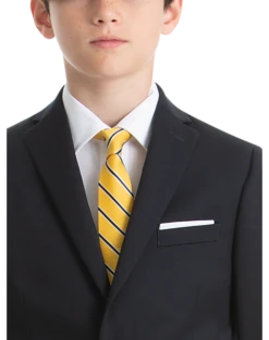 Lauren By Ralph Lauren Boys (Size 8-20) Coat, Navy -Suit Boutique Shop MW40 3VFK 01 LAUREN BY RALPH LAUREN NAVY SOLID ALT2 5