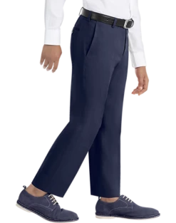 Lauren By Ralph Lauren Boys (Sizes 8-20) Suit Separates Pants, Red -Suit Boutique Shop MW40 3VFR 01 LAUREN BY RALPH LAUREN NAVY SOLID ALT2 1