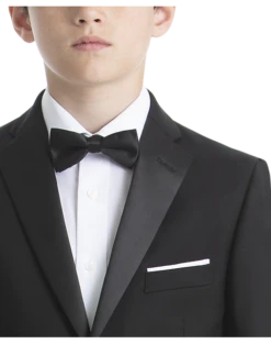 Lauren By Ralph Lauren Boys (Sizes 4-7) Suit Separates Tuxedo Jacket, Black -Suit Boutique Shop MW40 3VGN 10 LAUREN BY RALPH LAUREN FORMAL ALT2