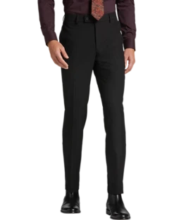 Egara Skinny Fit Suit Separate Pants, Black