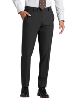 Egara Skinny Fit Suit Separate Pants, Charcoal Gray