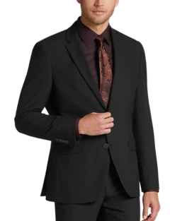 Egara Skinny Fit Suit Separates, Black