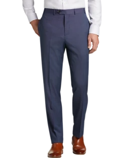 Lauren By Ralph Lauren Classic Fit Suit, Navy Tic -Suit Boutique Shop MW40 3W5D 71 LAUREN BY RALPH LAUREN NAVY TIC ALT2