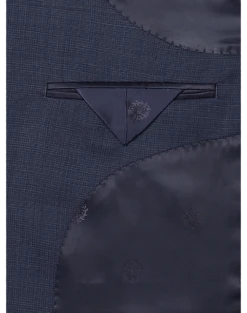 Lauren By Ralph Lauren Classic Fit Suit, Navy Tic -Suit Boutique Shop MW40 3W5D 71 LAUREN BY RALPH LAUREN NAVY TIC ALT4