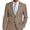 Tommy Hilfiger Modern Fit Suit Separates, Tan Sharkskin