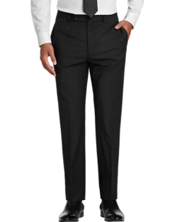 Calvin Klein X-Fit Slim Fit Suit Separates Pants, Black