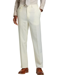 Tayion Classic Fit Suit Separates Pants, White