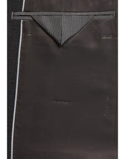 Calvin Klein Slim Fit Suit, Charcoal Check -Suit Boutique Shop MW40 3WWX 97 CALVIN KLEIN CHARCOAL CHECK ALT4
