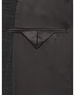 Calvin Klein X-Fit Slim Fit Suit Separates Coat, Charcoal Tic -Suit Boutique Shop MW40 3WX5 75 CALVIN KLEIN CHARCOAL TIC ALT3