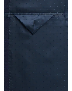 Michael Strahan Classic Fit Vested Suit, Blue Plaid -Suit Boutique Shop MW40 3WY8 67 MICHAEL STRAHAN BLUE PLAID ALT4