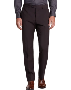 Awearness Kenneth Cole Modern Fit Suit, Gray Tic -Suit Boutique Shop MW40 3WZT 06 AWEARNESS KENNETH COLE BURGUNDY TIC ALT2 1