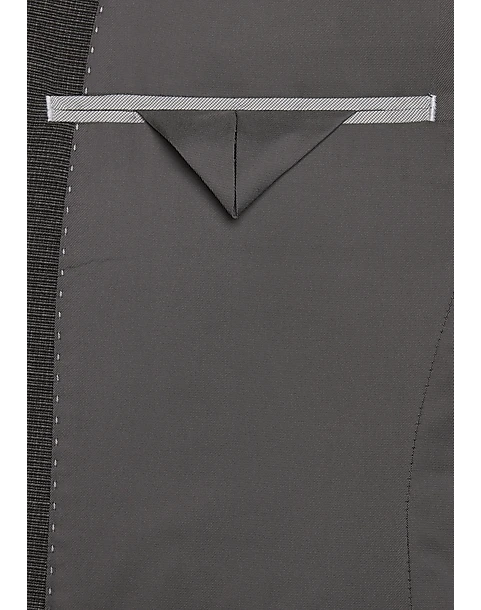 Wilke Rodriguez Slim Fit Suit, Gray Tic 4 Wilke Rodriguez Slim Fit Suit, Gray Tic - Image 4