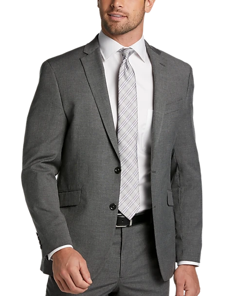 Wilke Rodriguez Slim Fit Suit, Gray Tic 1 Wilke Rodriguez Slim Fit Suit, Gray Tic