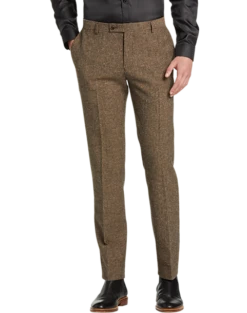 Paisley & Gray Slim Fit Suit Separates Pants, Caramel Donegal