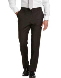 Awearness Kenneth Cole Slim Fit Suit, Brown Plaid -Suit Boutique Shop MW40 3X0T 63 AWEARNESS KENNETH COLE BROWN PLAID ALT2