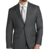 Pronto Uomo Platinum Modern Fit Suit, Gray Plaid