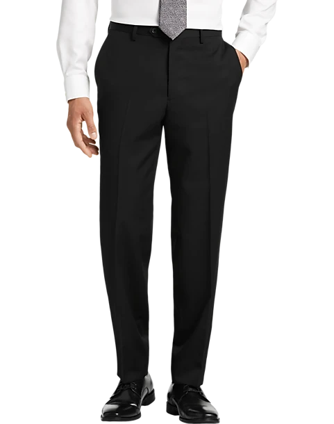 Pronto Uomo Platinum Modern Fit Suit Separates Pants, Black 1 Pronto Uomo Platinum Modern Fit Suit Separates Pants, Black