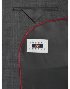 Joseph Abboud Classic Fit Suit Separates Coat, Gray Sharkskin -Suit Boutique Shop MW40 3XAT 90 JOSEPH ABBOUD GRAY SHARKSKIN ALT3