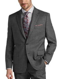 Joseph Abboud Classic Fit Suit Separates Coat, Gray Sharkskin