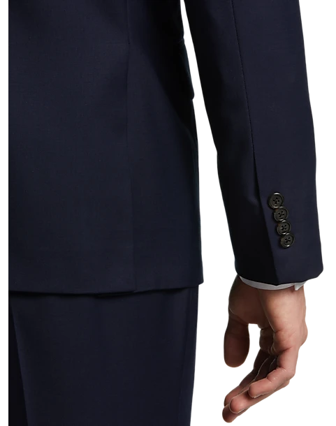 Joseph Abboud Classic Fit Notch Collar Suit Separates Jacket, Navy 2 Joseph Abboud Classic Fit Notch Collar Suit Separates Jacket, Navy - Image 2