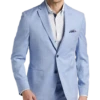 Michael Kors Modern Fit Suit Separates, Light Blue