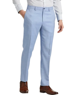 Michael Kors Modern Fit Suit Separates Pants, Light Blue
