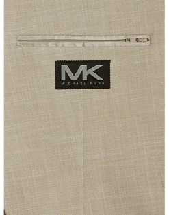 Michael Kors Modern Fit Suit Separates, Tan 5 Michael Kors Modern Fit Suit Separates, Tan -Suit Boutique Shop MW40 3XCV 05 MICHAEL KORS TAN SOLID ALT2