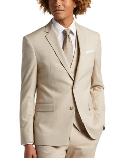 Egara Skinny Fit Notch Lapel Suit Separates Coat, Sky Blue -Suit Boutique Shop MW40 3XEV 05 EGARA ORANGE TAN ALT5