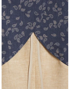 JOE Joseph Abboud Double Breasted Slim Fit Suit Separates, Dusty Blue -Suit Boutique Shop MW40 3XN7 23 JOE JOSEPH ABBOUD TAN CHAMBRAY ALT4