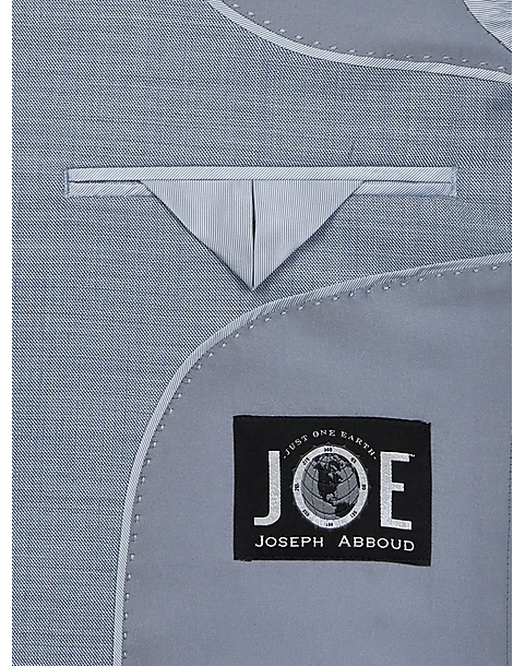 JOE Joseph Abboud Slim Fit Suit Separates Coat Light Blue Sharkskin 3 JOE Joseph Abboud Slim Fit Suit Separates Coat Light Blue Sharkskin - Image 3