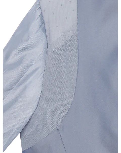 JOE Joseph Abboud Slim Fit Suit Separates Coat Light Blue Sharkskin 4 JOE Joseph Abboud Slim Fit Suit Separates Coat Light Blue Sharkskin - Image 4